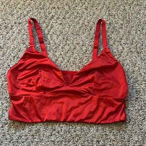 Red bralette originally from target super soft and comfortable